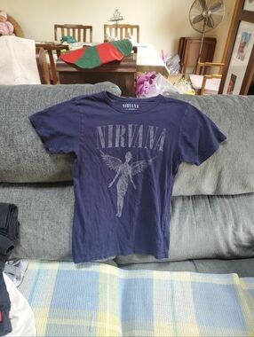 Nirvana Live Nation Concert T Shirt Size XS